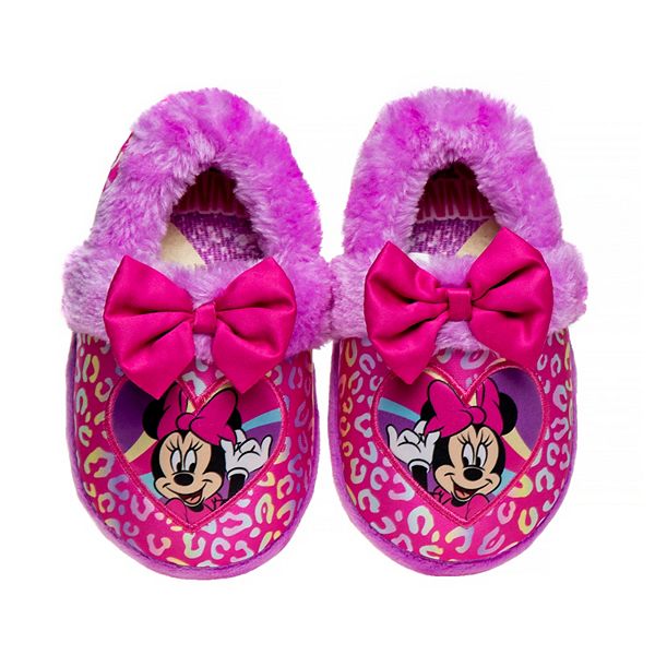 Disney s Minnie Mouse Toddler Girls Slippers