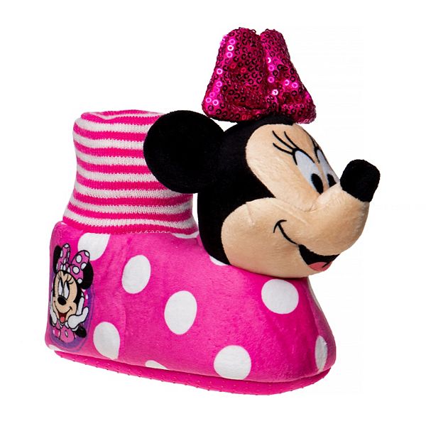 Disney Girls Minnie Mouse Slippers 