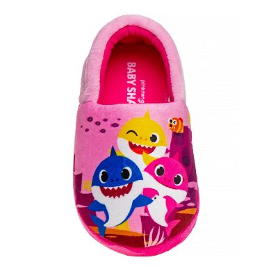 Baby Shark Toddler Girls' Slippers