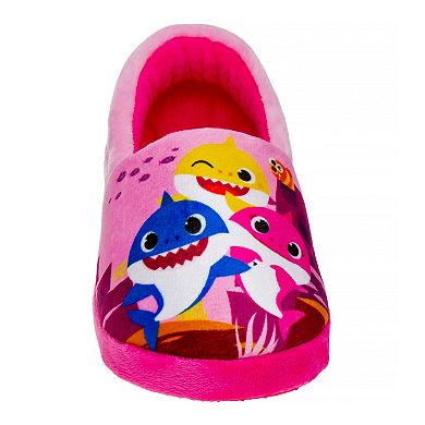 Baby Shark Toddler Girls' Slippers