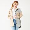 Juniors' SO® Oversized Shacket