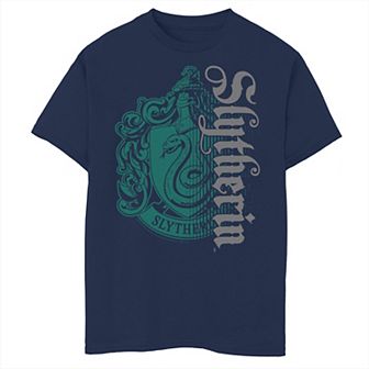 Boys 8-20 Harry Potter Slytherin Dark Badge Logo Graphic Tee