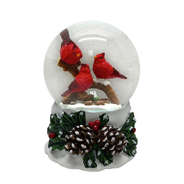 St. Nicholas Square® Cardinal Snow Globe Table Decor