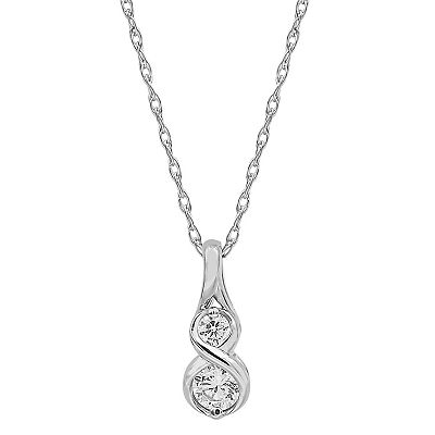 10k Certified Diamond popular Pendant