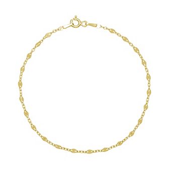 PRIMROSE Sterling Silver Mirror Chain Bracelet