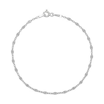 PRIMROSE Sterling Silver Mirror Chain Bracelet