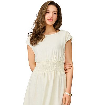 green emerald velvet dress Dolman Dress - Linen Dress
