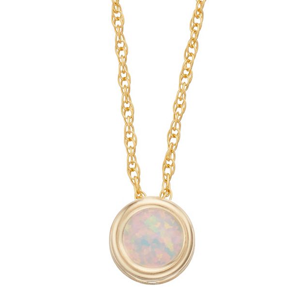 Opal sale necklace kohls