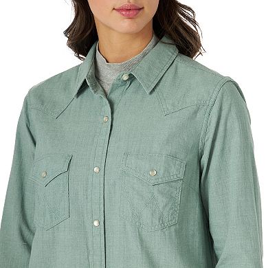 Women's Wrangler Western Shirt Dress