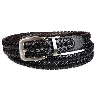 Sonoma Goods For Life® Basket Weave Reversible Faux-Leather Belt
