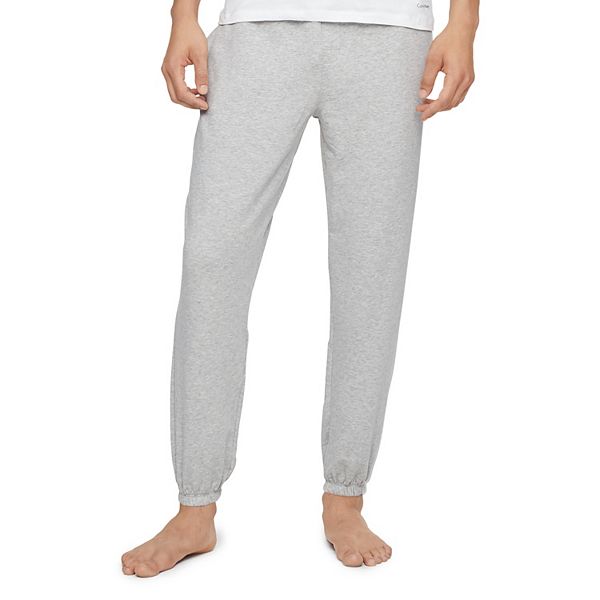 Calvin Klein Lounge Joggers Womens Clothing Trousers Slacks and Chinos Full-length trousers Modern Cotton in Grey Grey 