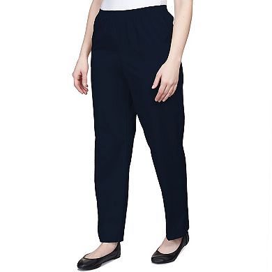 Women's Alfred Dunner Classics Twill Proportioned Pants