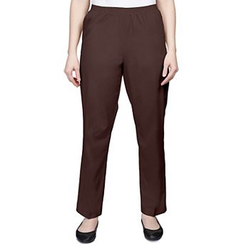 Women's Alfred Dunner Classics Twill Proportioned Pants