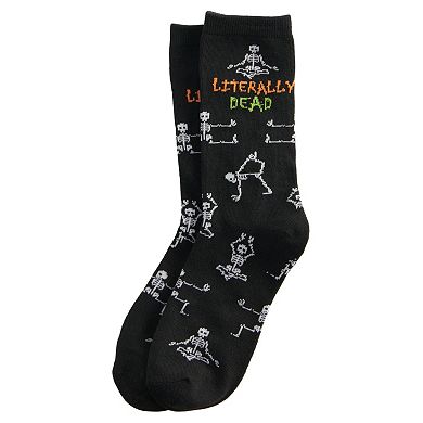 Women's Novelty Halloween Crew Socks