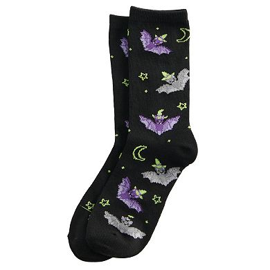 Women's Novelty Halloween Crew Socks