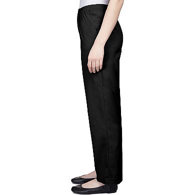 Women's Alfred Dunner Classics Twill Proportioned Pants