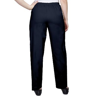 Women's Alfred Dunner Classics Twill Proportioned Pants