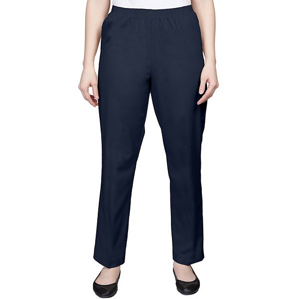 Women's Alfred Dunner Classics Twill Proportioned Pants