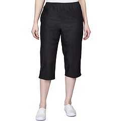 Plus Size Simply Vera Vera Wang High Rise Cotton Shaping Capri Leggings