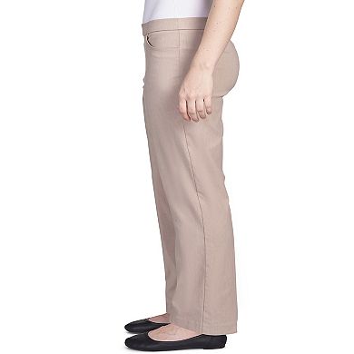 Petite Alfred Dunner Allure Pull On Ankle Pants