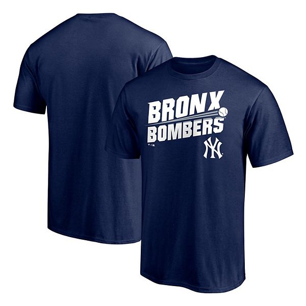problem stewardess Degree Celsius Men's Fanatics Branded Navy New York Yankees Hometown Bronx Bombers T-Shirt