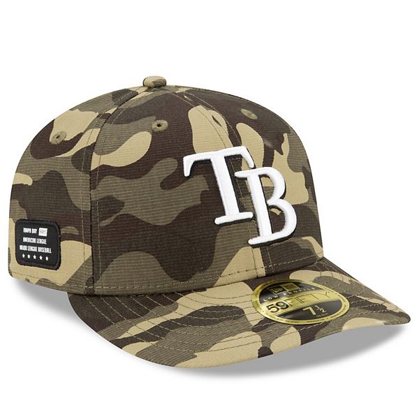 Tampa Bay Rays New Era MLB Armed Forces Day On-Field 59FIFTY Fitted Hat -  Camo
