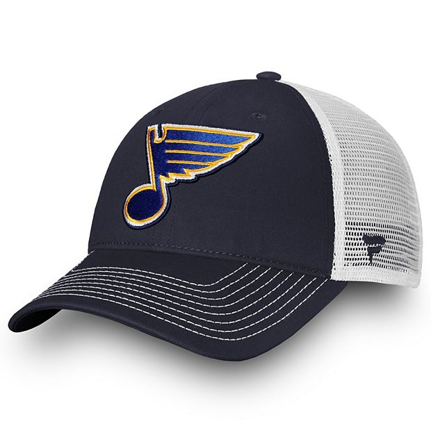 Fanatics Men's Navy St. Louis Blues Core Primary Logo Fitted Hat