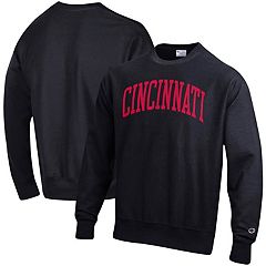 Men's Champion Gray Louisville Cardinals Baseball Stack Pullover Crewneck Sweatshirt Size: Small