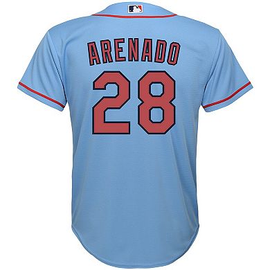 Youth Nike Nolan Arenado Light Blue St. Louis Cardinals Alternate ...