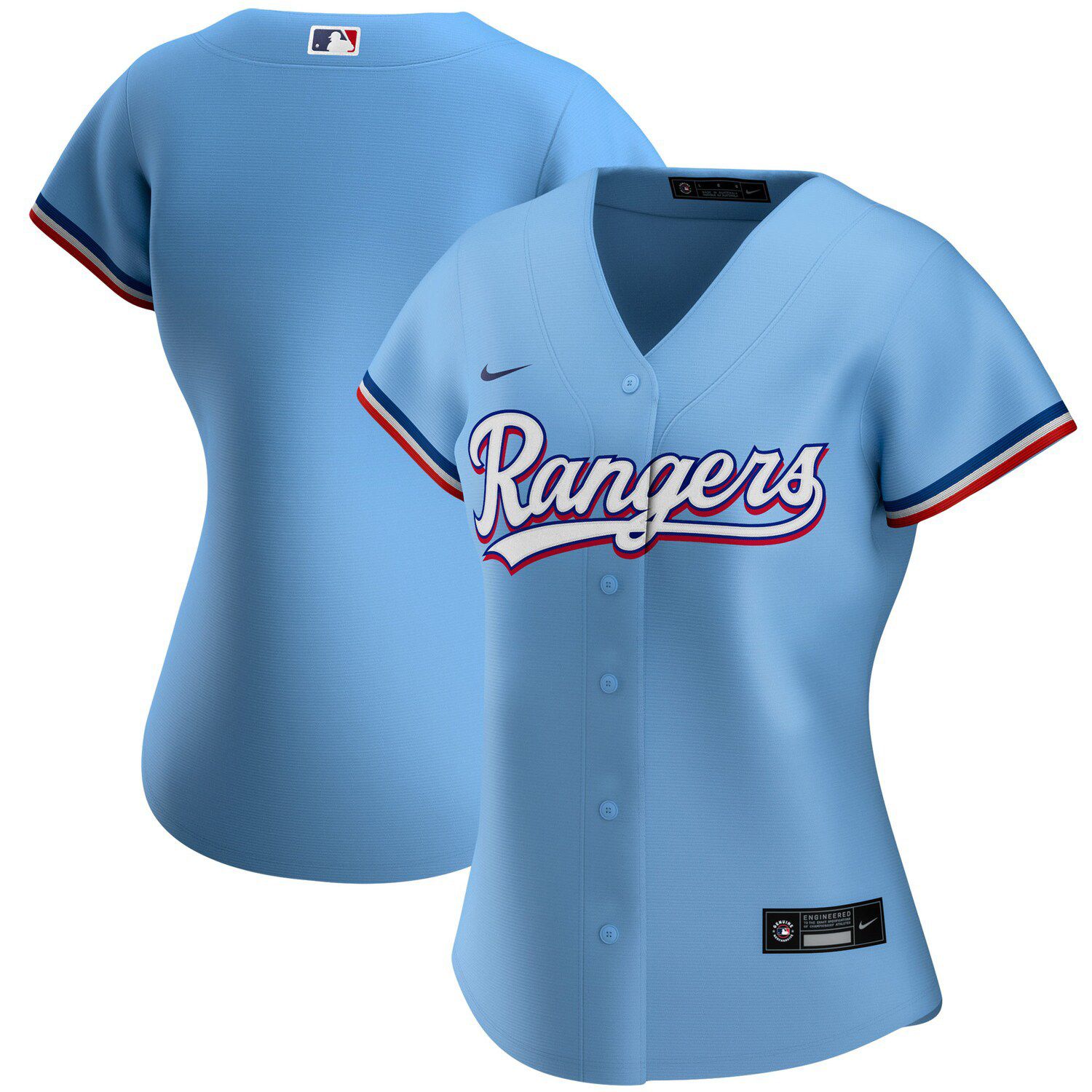 texas rangers powder blue jersey