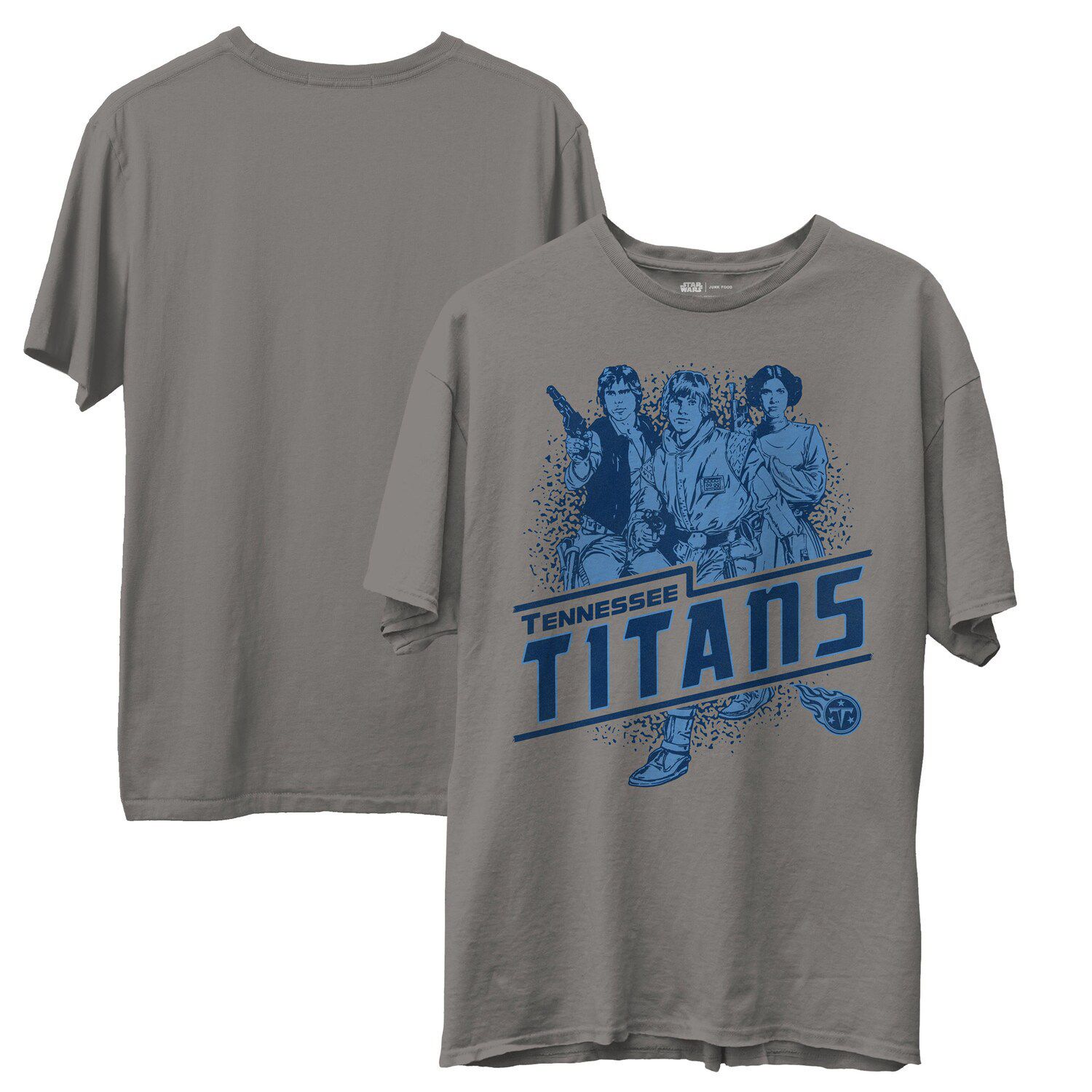 Image for Unbranded Men's Junk Food Heathered Gray Tennessee Titans Rebels Star Wars T-Shirt at Kohl's.