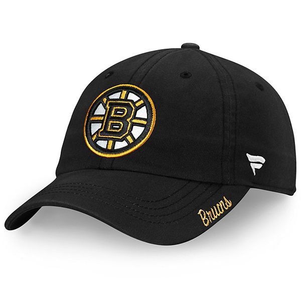 Boston Bruins Fanatics Branded Core Primary Logo Fitted Hat - Black