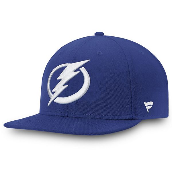 Men's Fanatics Branded Blue Tampa Bay Lightning Core Primary Logo ...