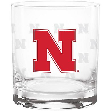 Nebraska Huskers 14oz. Repeat Alumni Rocks Glass