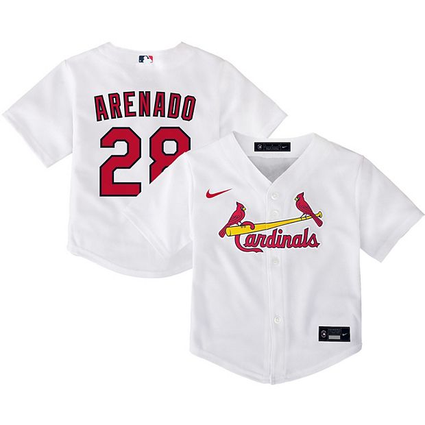 Nolan Arenado St. Louis Cardinals Nike Women's Home Official Replica Player Jersey - White