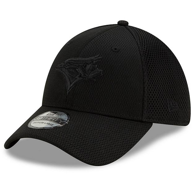 Toronto Blue Jays New Era Black on Black Dashmark Neo 39THIRTY Flex Hat