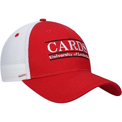 Men's The Game Red Louisville Cardinals Garment Washed Twill Trucker ...