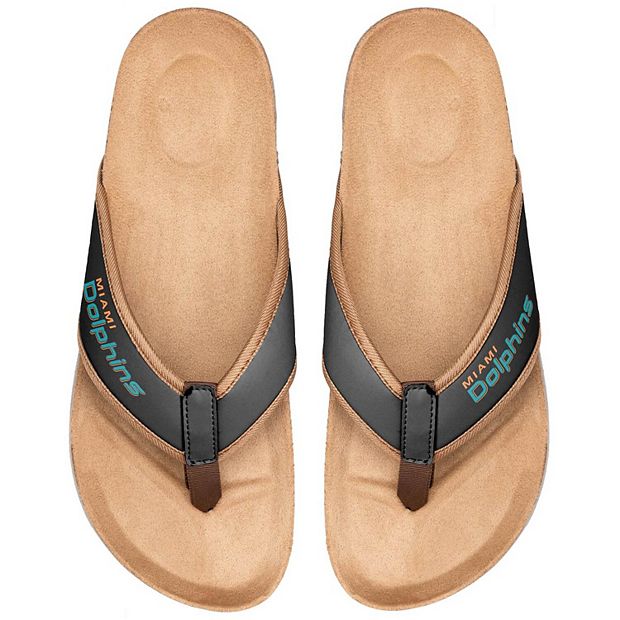 Miami dolphins flip discount flops