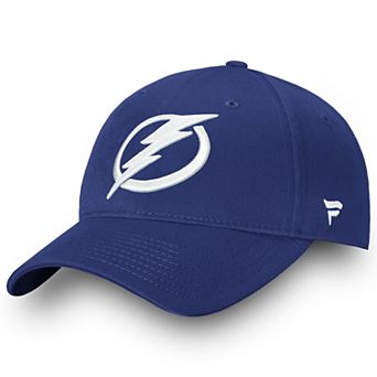 Men's Fanatics Branded Blue Tampa Bay Lightning Core Adjustable Hat