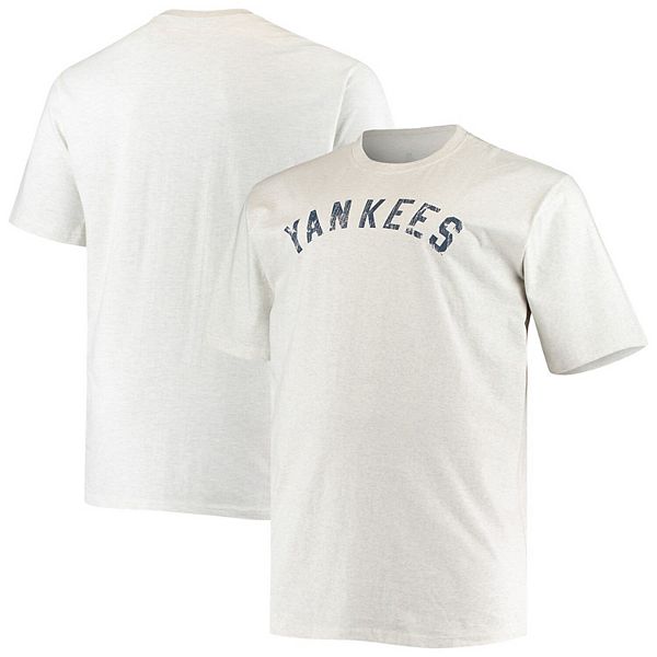New York Yankees Women's Ballpark Distressed V-Neck T-Shirt