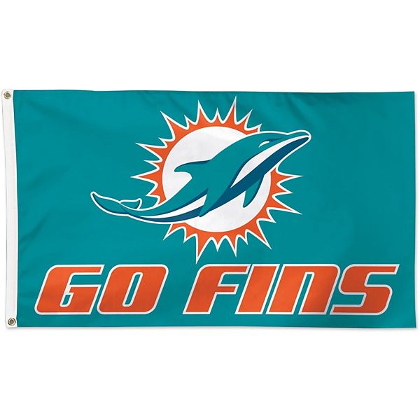 Miami Dolphins WinCraft Flags, Outdoor Games Dolphins Outdoor