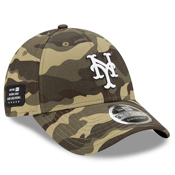 Men's New York Mets New Era Camo Trucker 9FIFTY Snapback Hat
