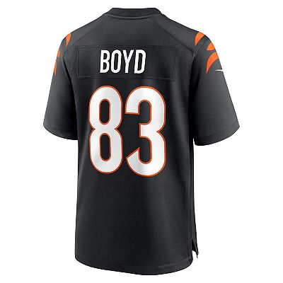 Men s Nike Tyler Boyd Black Cincinnati Bengals Game Jersey