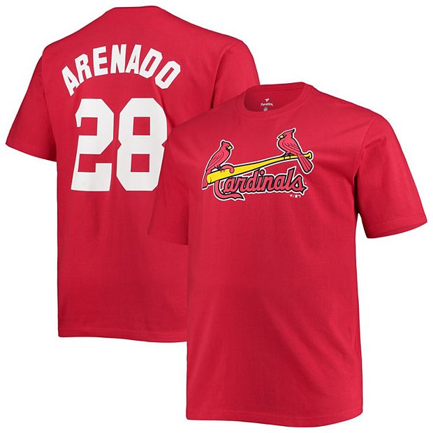 Nolan Arenado St. Louis Cardinals Big & Tall Name & Number T-Shirt - Red