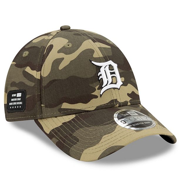 New Era Men's New Era Camo Detroit Tigers Trucker 9TWENTY Snapback Hat