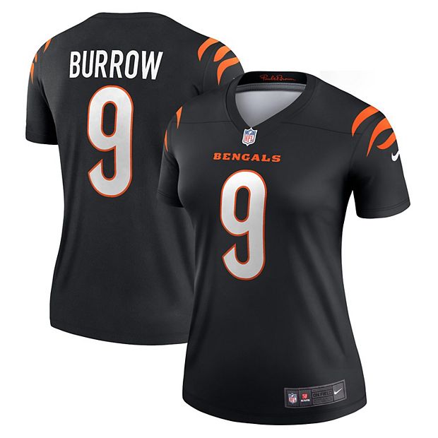 Men's Nike Joe Burrow Black Cincinnati Bengals Game Jersey Size: Large