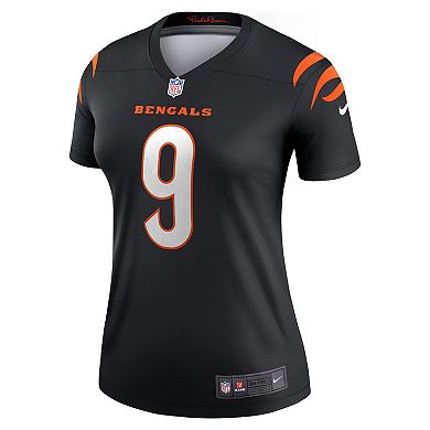 Women's Nike Joe Burrow Black Cincinnati Bengals Legend Jersey