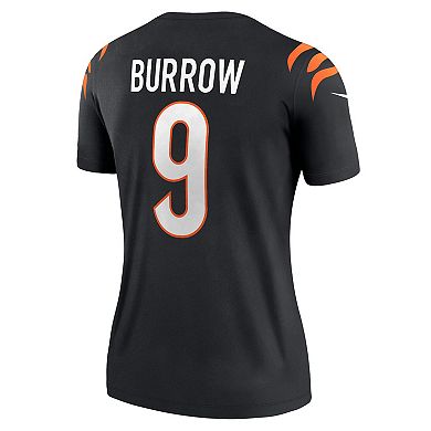 Women's Nike Joe Burrow Black Cincinnati Bengals Legend Jersey