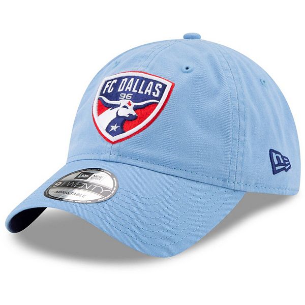 Men's New Era Light Blue FC Dallas Jersey Hook 9FIFTY Snapback Hat