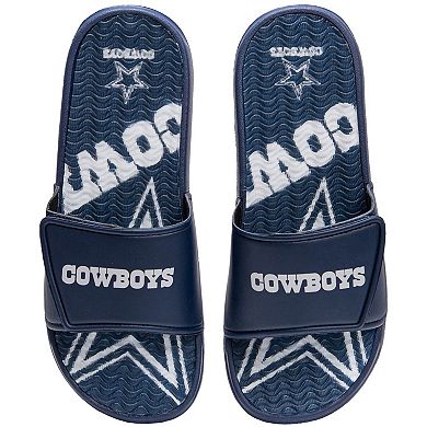 Youth FOCO Dallas Cowboys Gel Slide Sandals